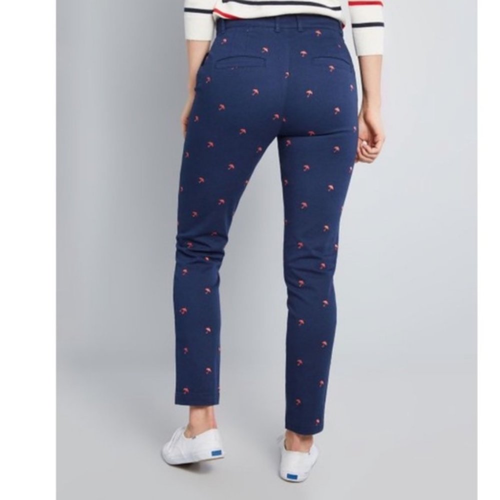ModCloth Blue And Red Umbrella Legendary Pants